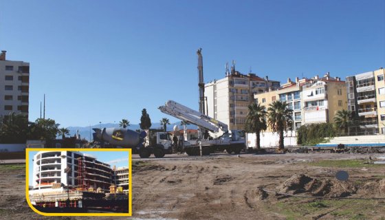 Aydın / Efeler – Indus Fact 2 Konut Projesi Zemin İyileştirme Uygulaması