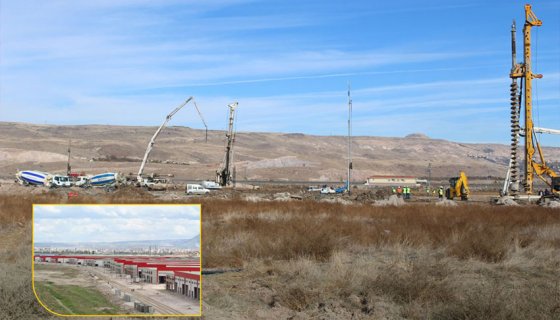 Kayseri – Mob Sitesi 228 Zemin İyileştirme ve Temel Güçlendirme Projesi